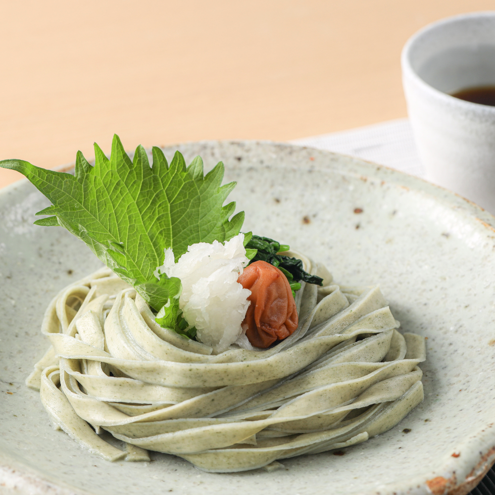 こだわり麺工房 名古屋 よもぎきしめん